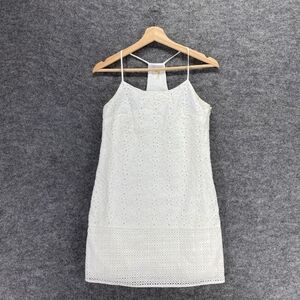 1.STATE White Summery Thin Straps Dress